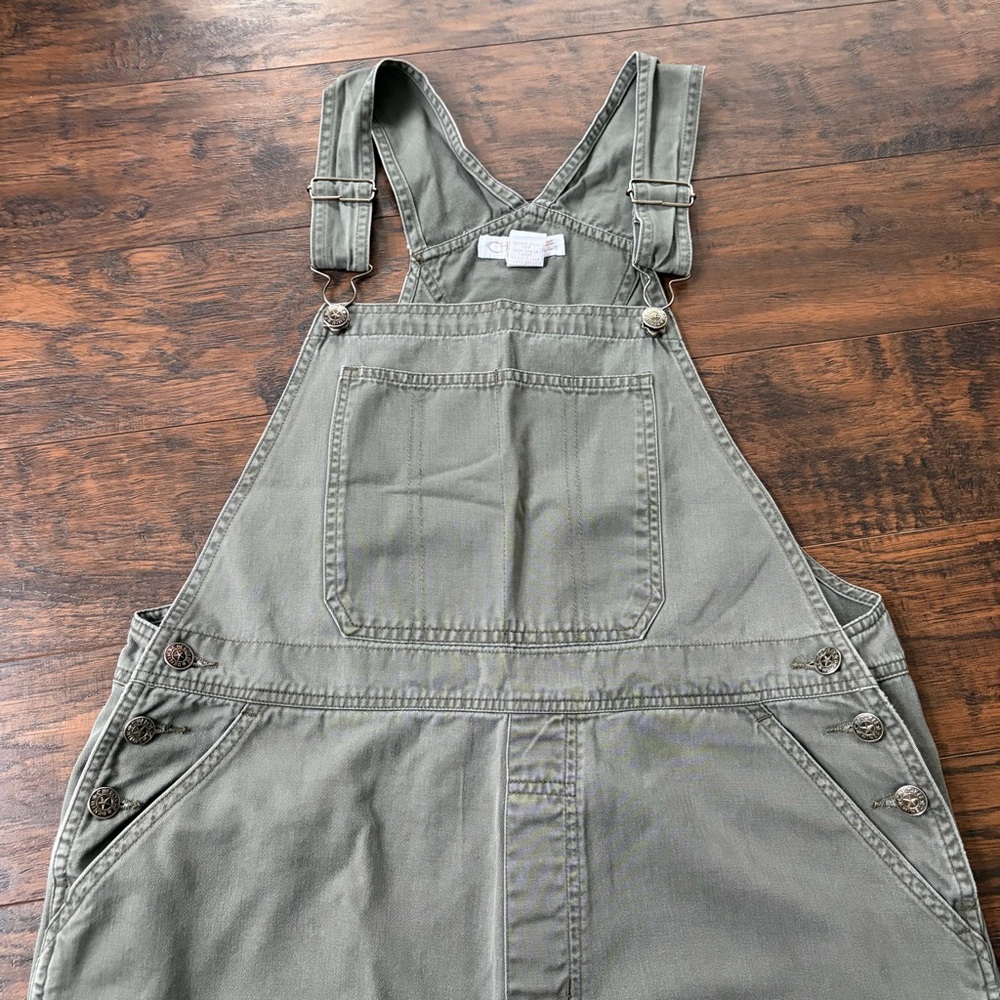 Vintage Cherokee Y2K Cotton Straight Leg Granola Overalls - Picture 12 of 14
